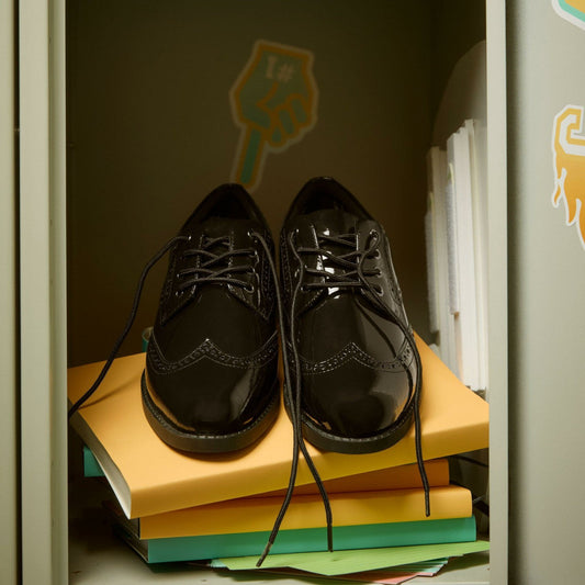 Tapa Pure Youth Black Patent | Clarks Sale - Kids