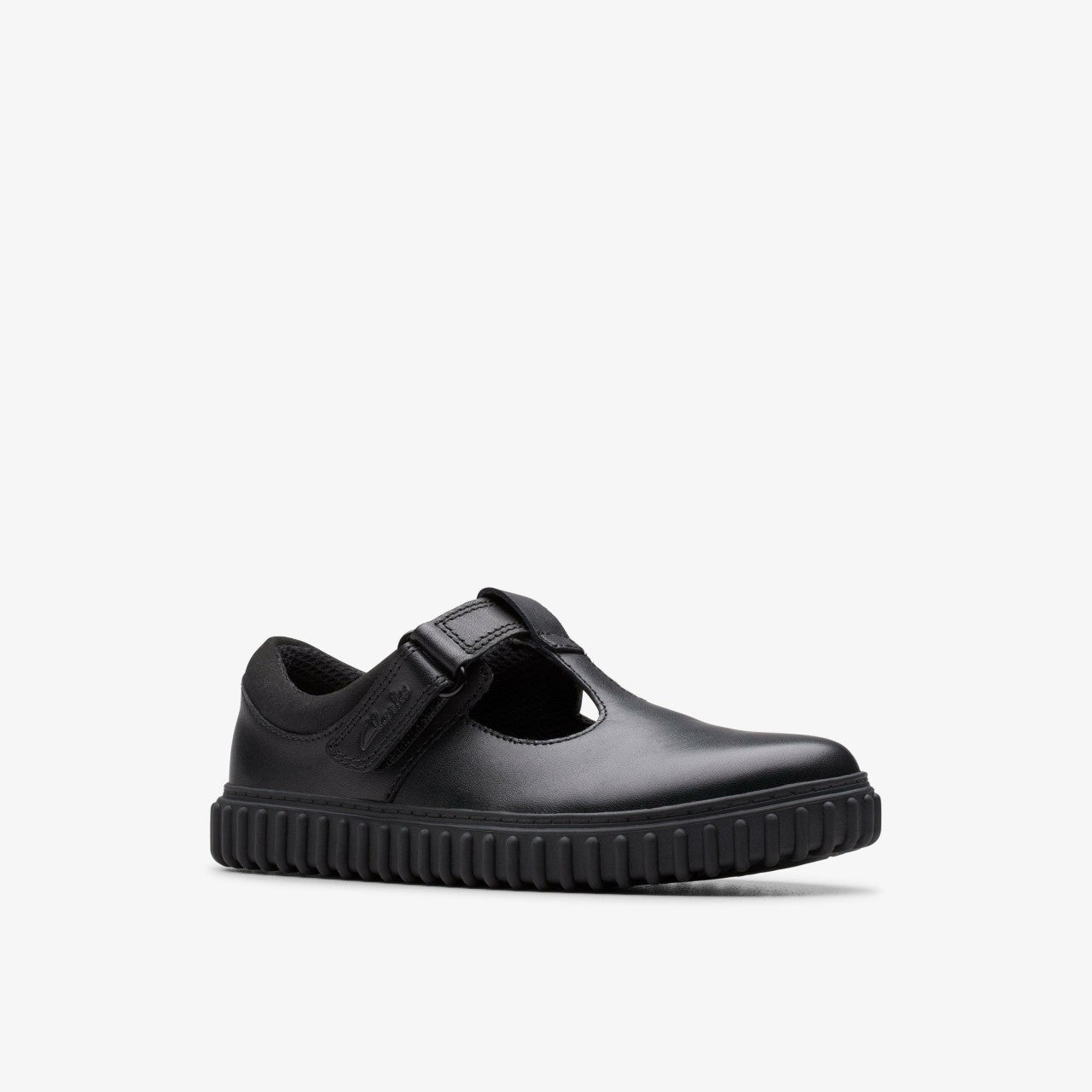 Cove Hope Kid Black Leather | Clarks for sale - Kids