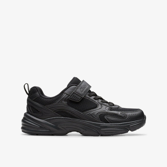 Crafton Move Kid Black | Clarks outlet - Kids