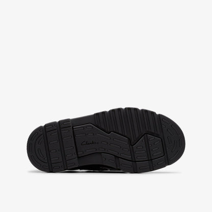Lorcam Hope Kid Black Leather | Clarks on Sale - Kids