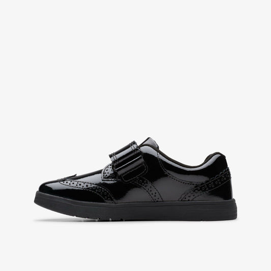 Disco Skip Kid Black Patent | Clarks for sale - Kids