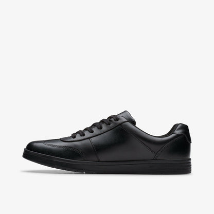Disco Pace Youth Black Leather | Clarks for sale - Kids