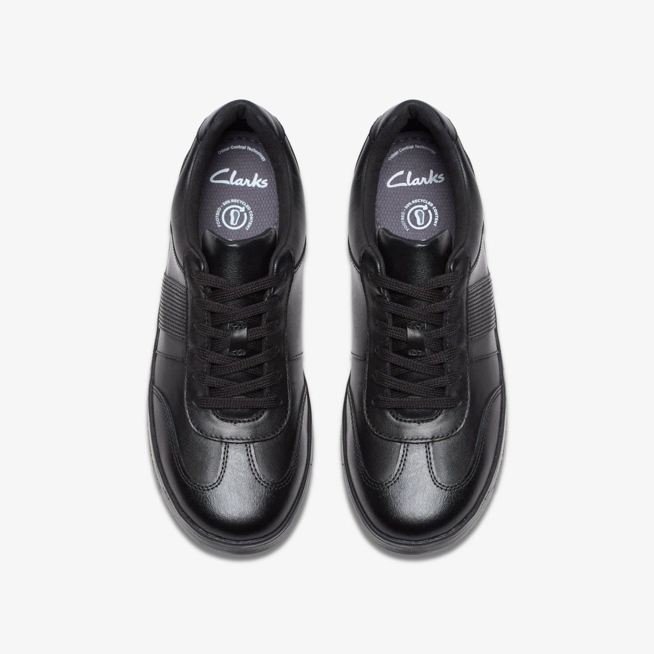 Disco Pace Youth Black Leather | Clarks for sale - Kids