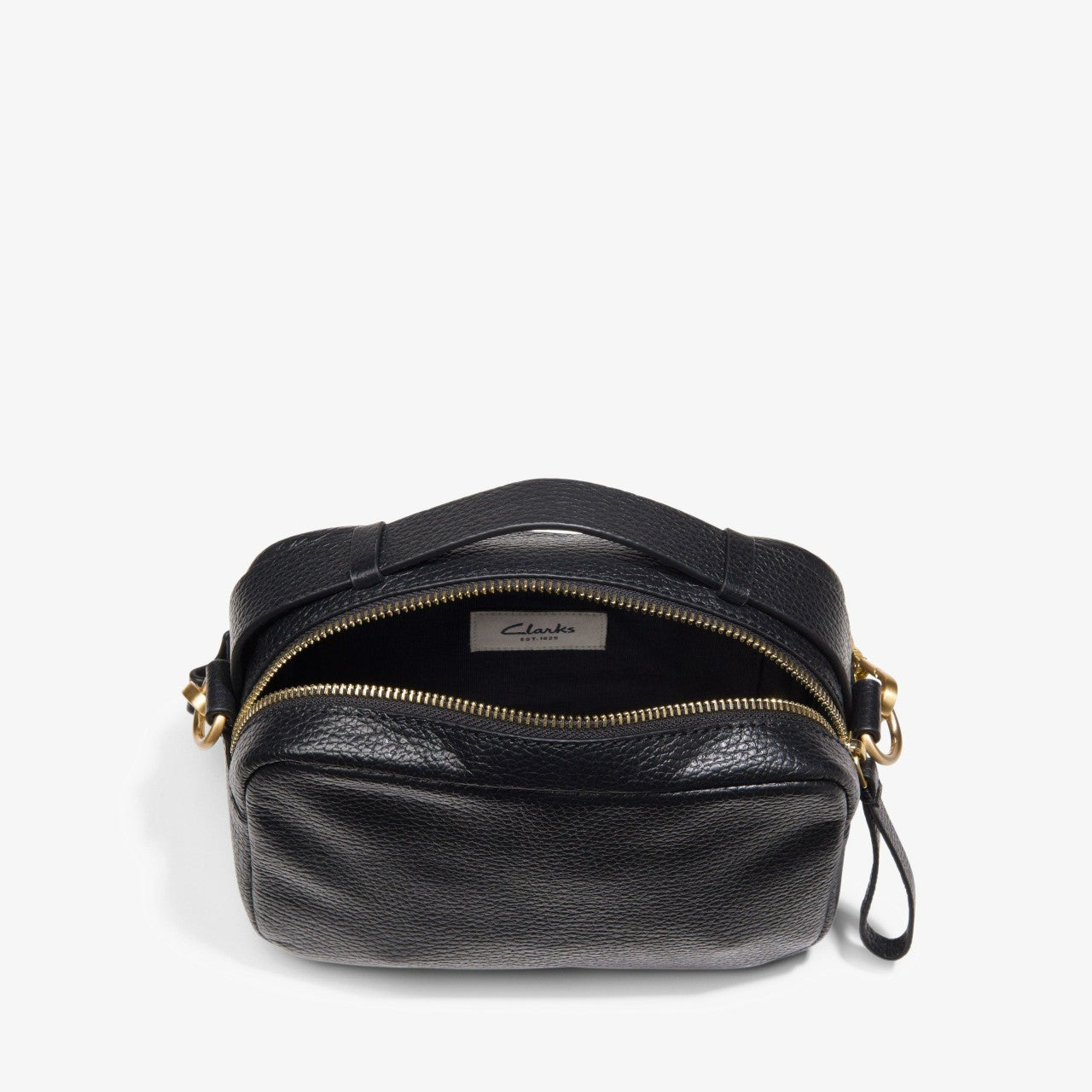 Camera Cross Black Leather | Clarks discount - Women