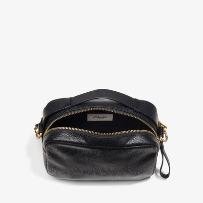 Camera Cross Black Leather | Clarks discount - Women