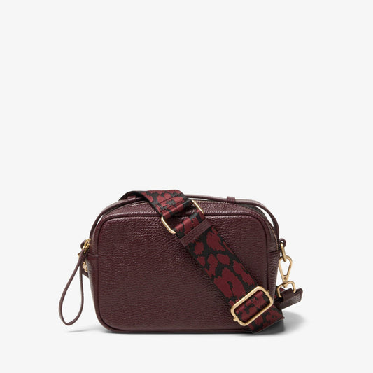 Camera Cross Burgundy Leather | Clarks for sale - Women