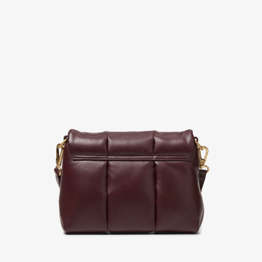 Puffy Crossbody Burgundy Leather | Clarks online - Women