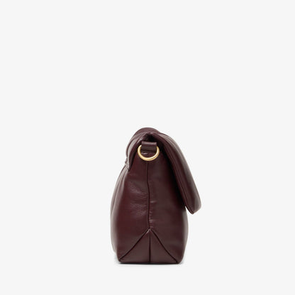 Puffy Crossbody Burgundy Leather | Clarks online - Women