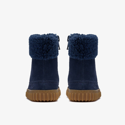 Cove Snug Toddler Navy Suede | Clarks for sale - Kids