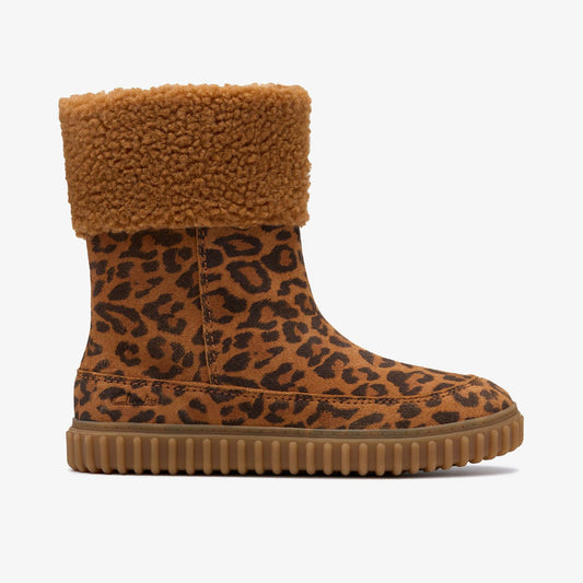 Cove Snug Kid Leopard Print | Clarks Sale - Kids