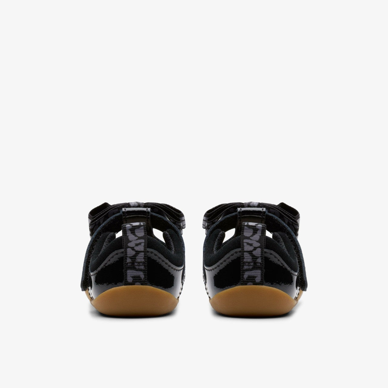 Roamer Trim Toddler Black Patent | Clarks online - Kids