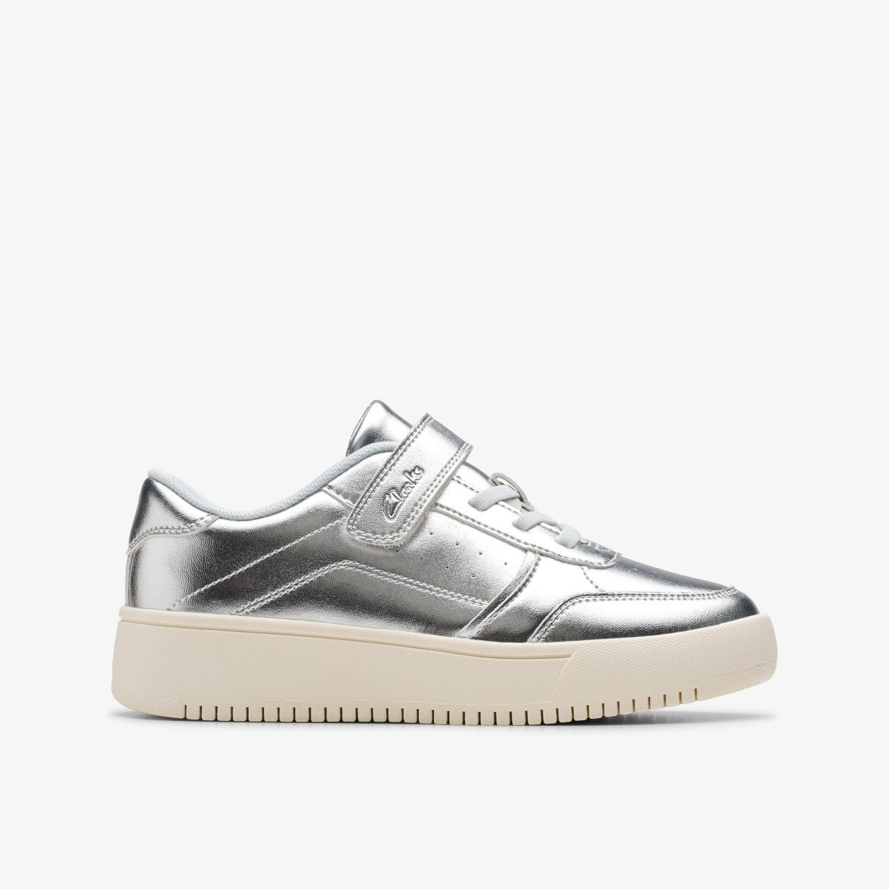 Barley Step Kid Silver Metallic | Clarks outlet - Kids