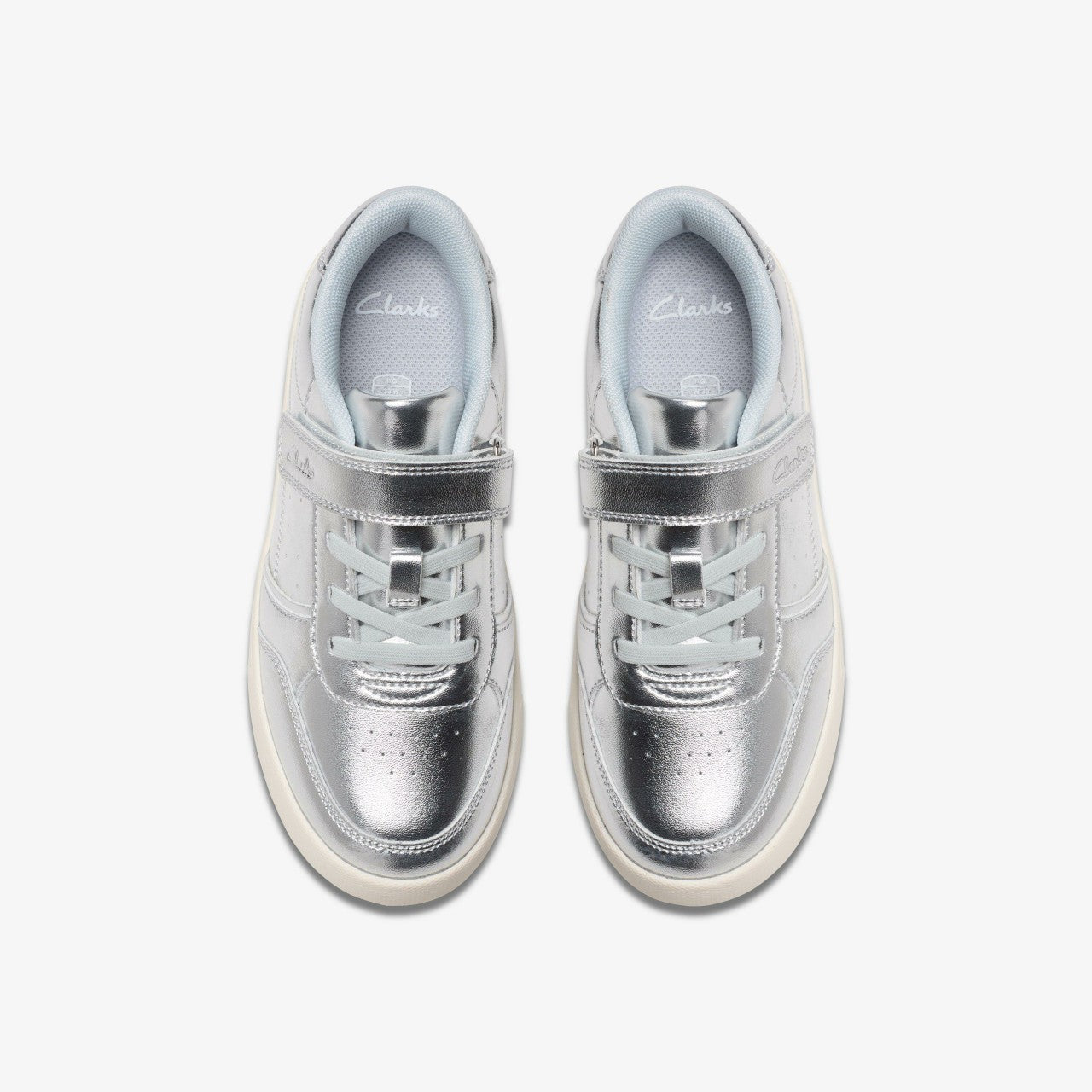Barley Step Kid Silver Metallic | Clarks outlet - Kids