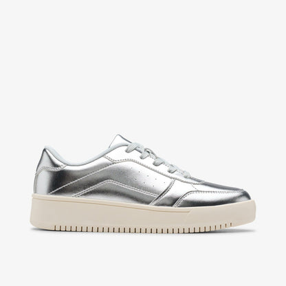 Barley Step Youth Silver Metallic | Clarks Sale - Kids