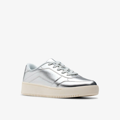 Barley Step Youth Silver Metallic | Clarks Sale - Kids