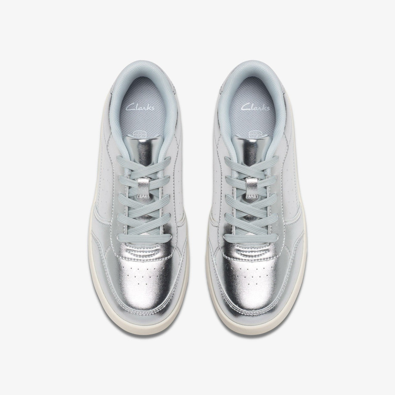 Barley Step Youth Silver Metallic | Clarks Sale - Kids