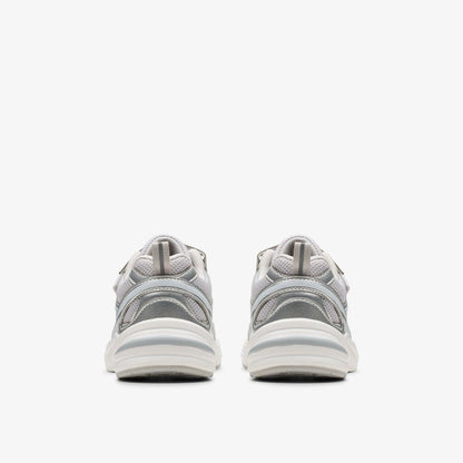 Crafton Move Kid Silver Metallic | Clarks for sale - Kids