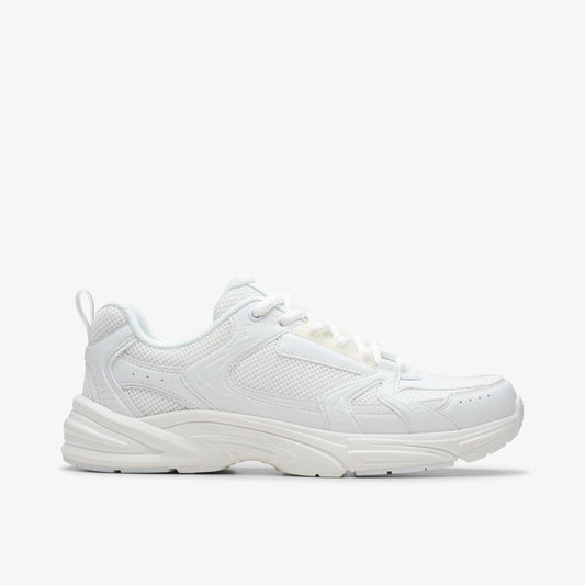 Crafton Move Youth White / White | Clarks for sale - Kids