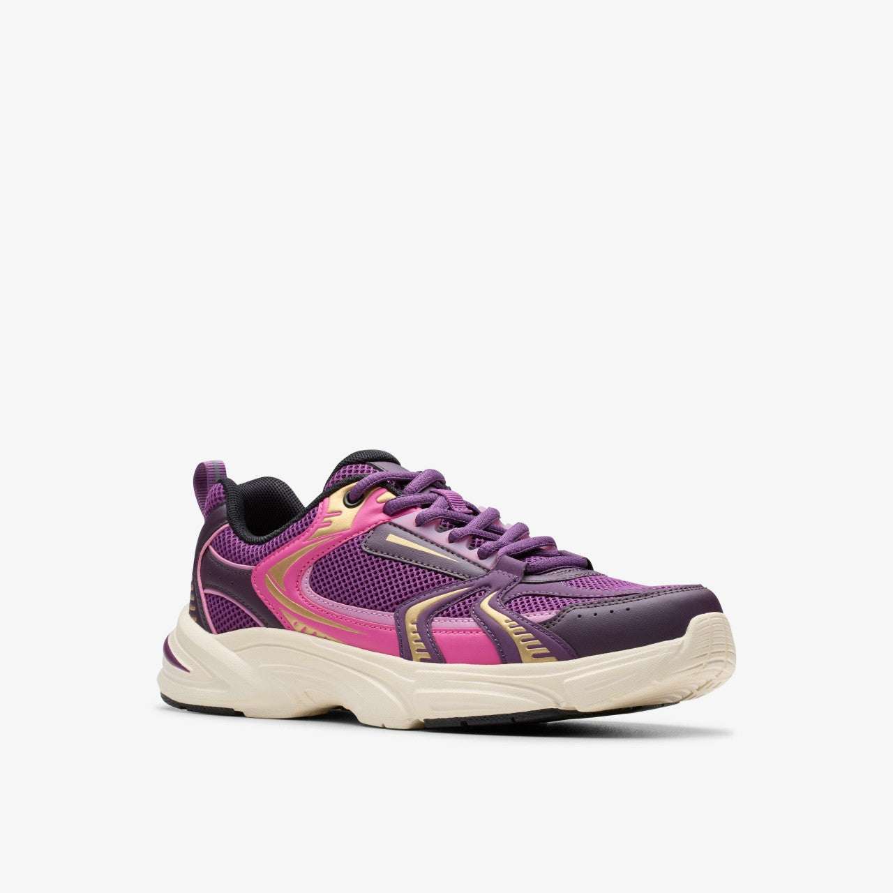 Crafton Move Youth Purple Combination | Clarks outlet - Kids