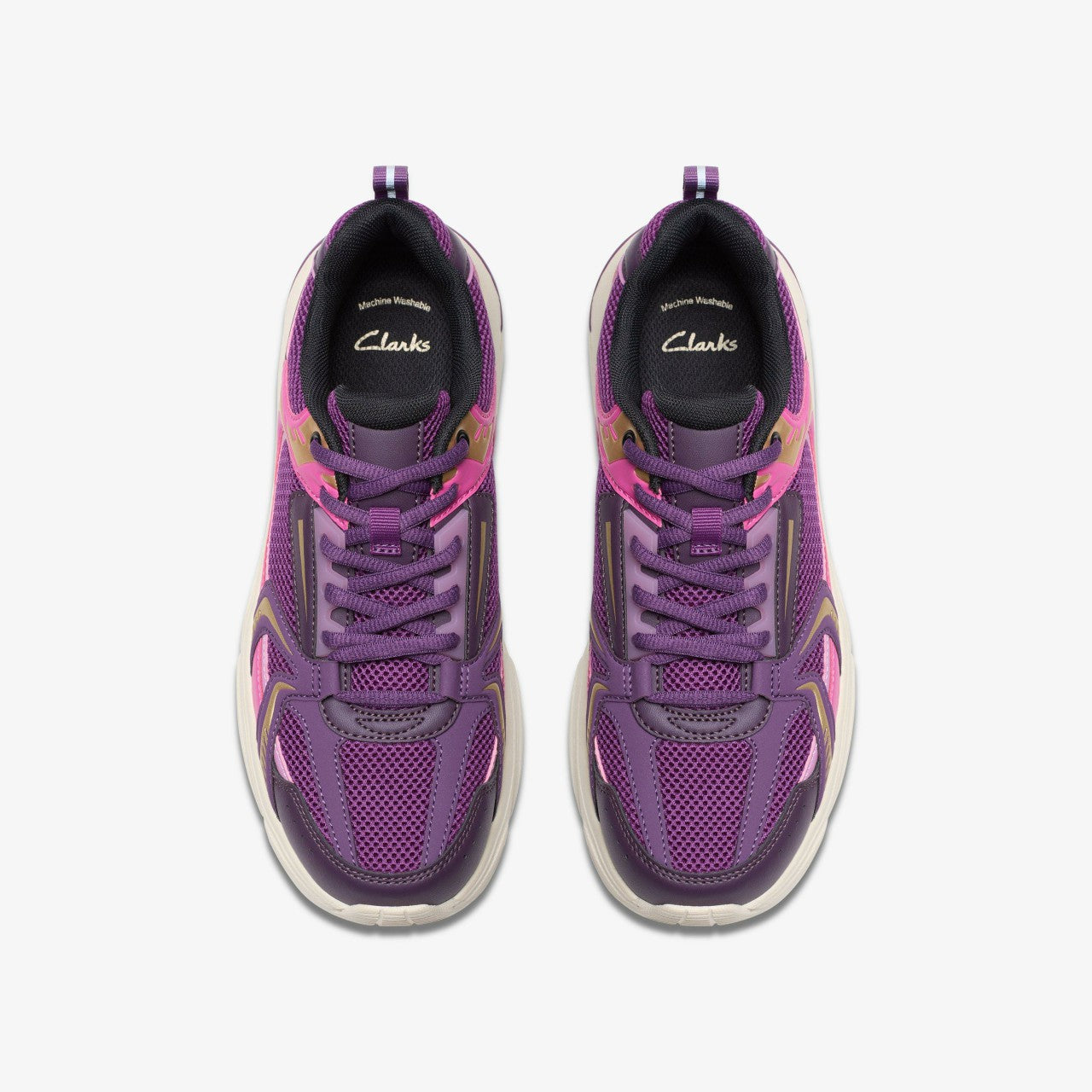 Crafton Move Youth Purple Combination | Clarks outlet - Kids