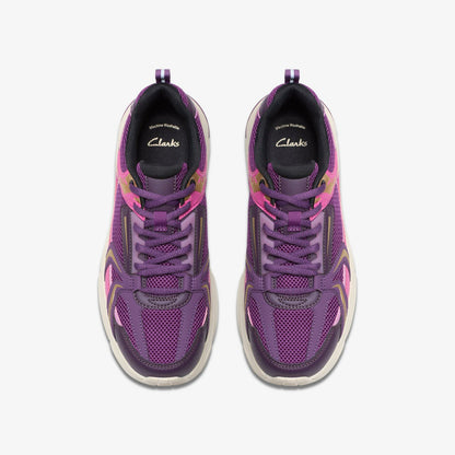 Crafton Move Youth Purple Combination | Clarks outlet - Kids