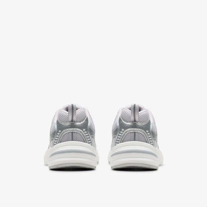 Crafton Move Youth Silver Metallic | Clarks discount - Kids