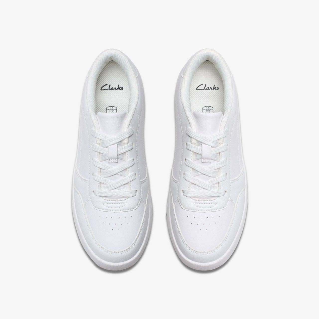 Barley Step Youth White / White | Clarks online - Kids