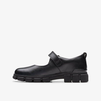 Evyn Pure Kid Black Leather | Clarks online - Kids