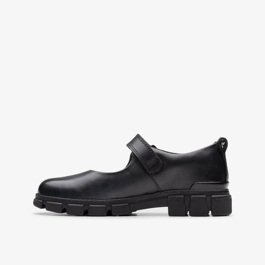 Evyn Pure Kid Black Leather | Clarks online - Kids