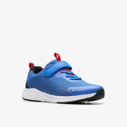 Deyes Dash Youth Blue Synthetic | Clarks discount - Kids
