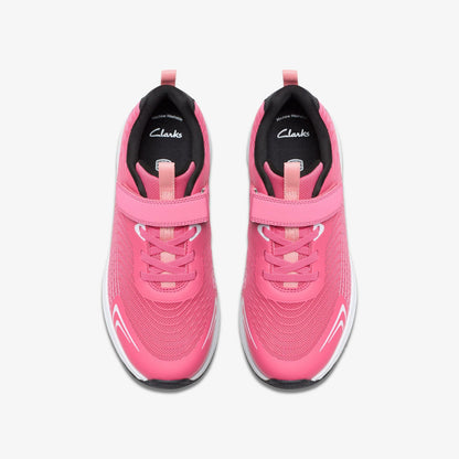 Deyes Dash Youth Pink Synthetic | Clarks Sale - Kids