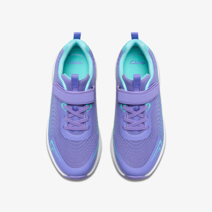 Deyes Dash Youth Purple Synthetic | Clarks for sale - Kids