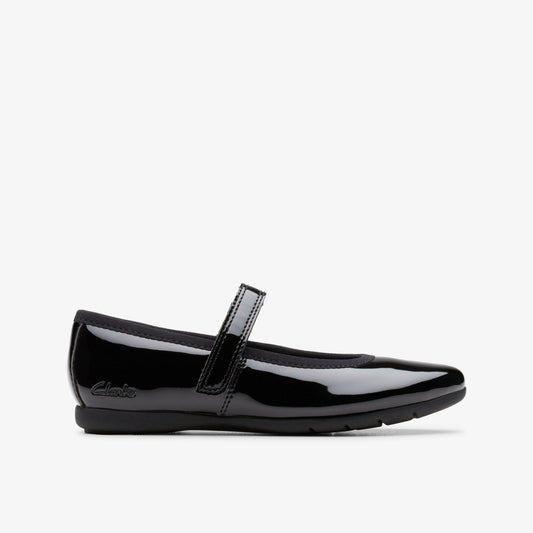 Dance Wish Kid Black Patent | Clarks Sale - Kids