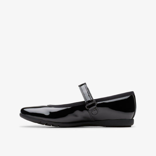 Dance Wish Kid Black Patent | Clarks Sale - Kids