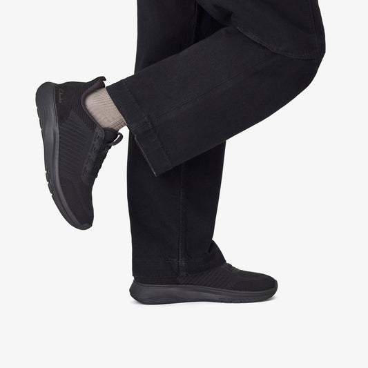 Motion Trek LT Black Knit | Clarks outlet - Men