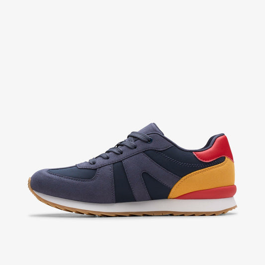 Jaspen Vibe Youth Navy | Clarks online - Kids