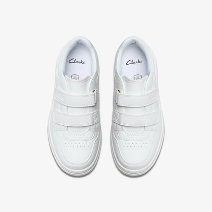 Canyon Sky Kid White / White | Clarks online - Kids
