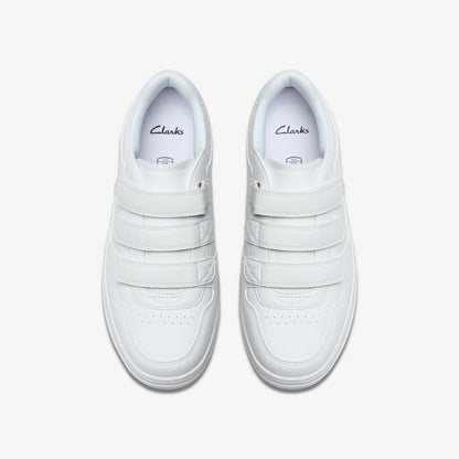 Canyon Sky Youth White / White | Clarks outlet - Kids