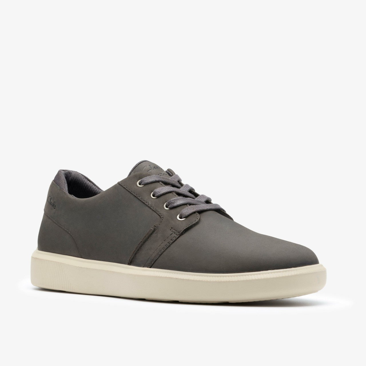 Brodin Seam Dark Grey Leather | Clarks discount - Men
