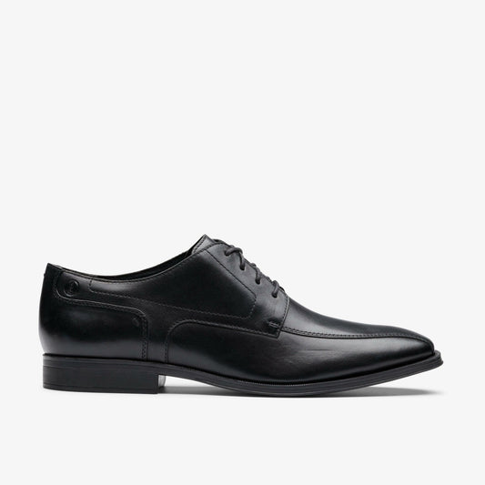 Paulton Over Black Leather | Clarks on Sale - Men