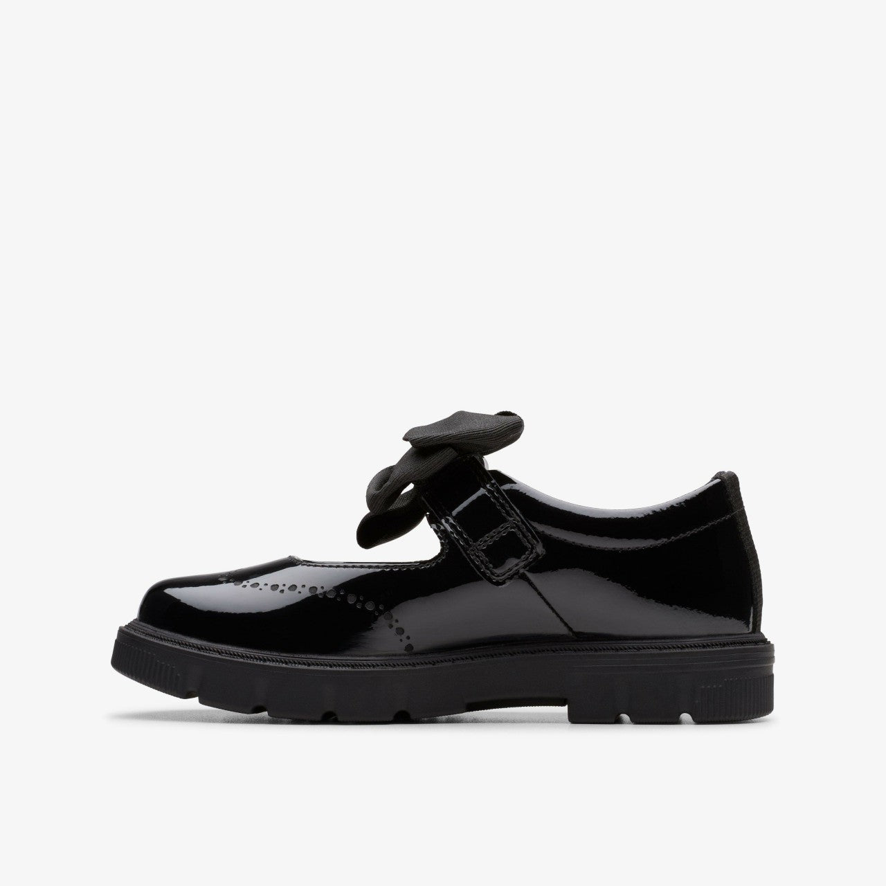 Lorcam Jane Kid Black Patent | Clarks Sale - Kids