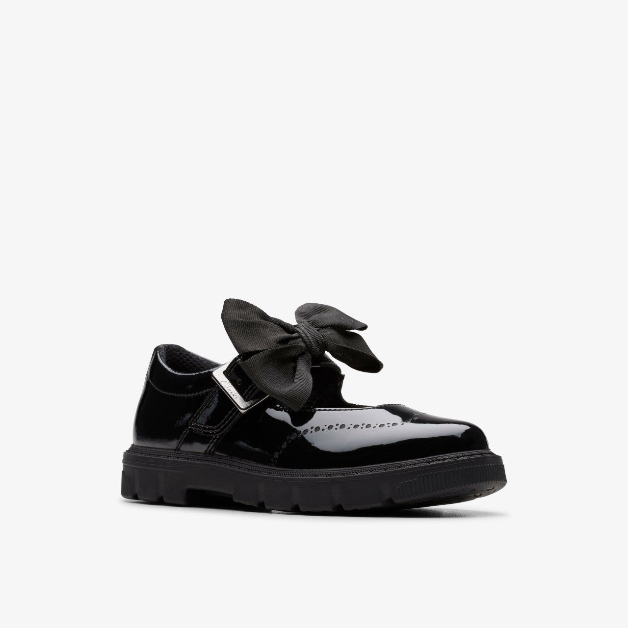Lorcam Jane Kid Black Patent | Clarks Sale - Kids