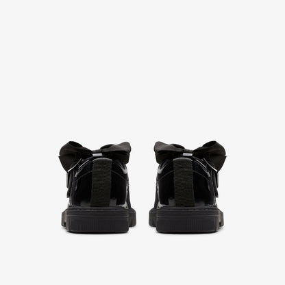 Lorcam Jane Kid Black Patent | Clarks Sale - Kids