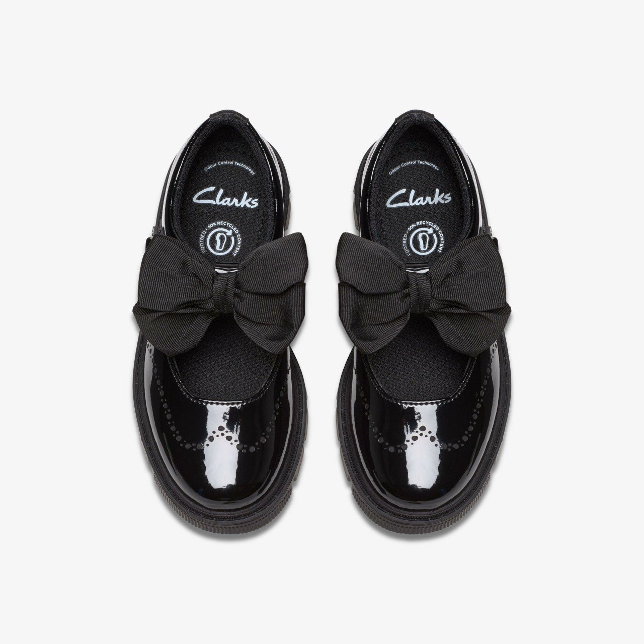 Lorcam Jane Kid Black Patent | Clarks Sale - Kids
