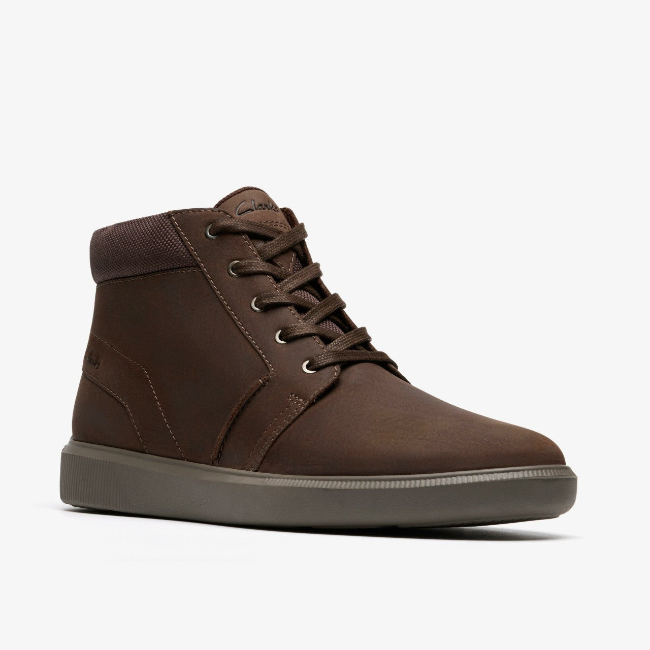 Brodin Mid Dark Brown Leather | Clarks Sale - Men