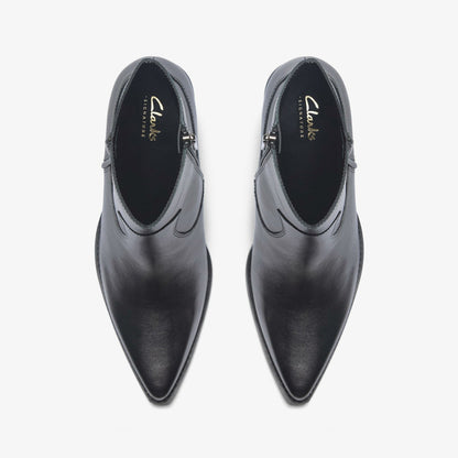 Kheda West Black Leather | Clarks Sale - Women