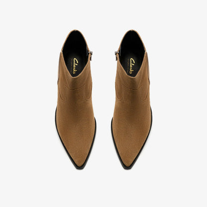 Kheda West Dark Tan | Clarks outlet - Women