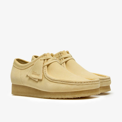 Wallabee Pale Yellow Suede | Clarks discount - Men