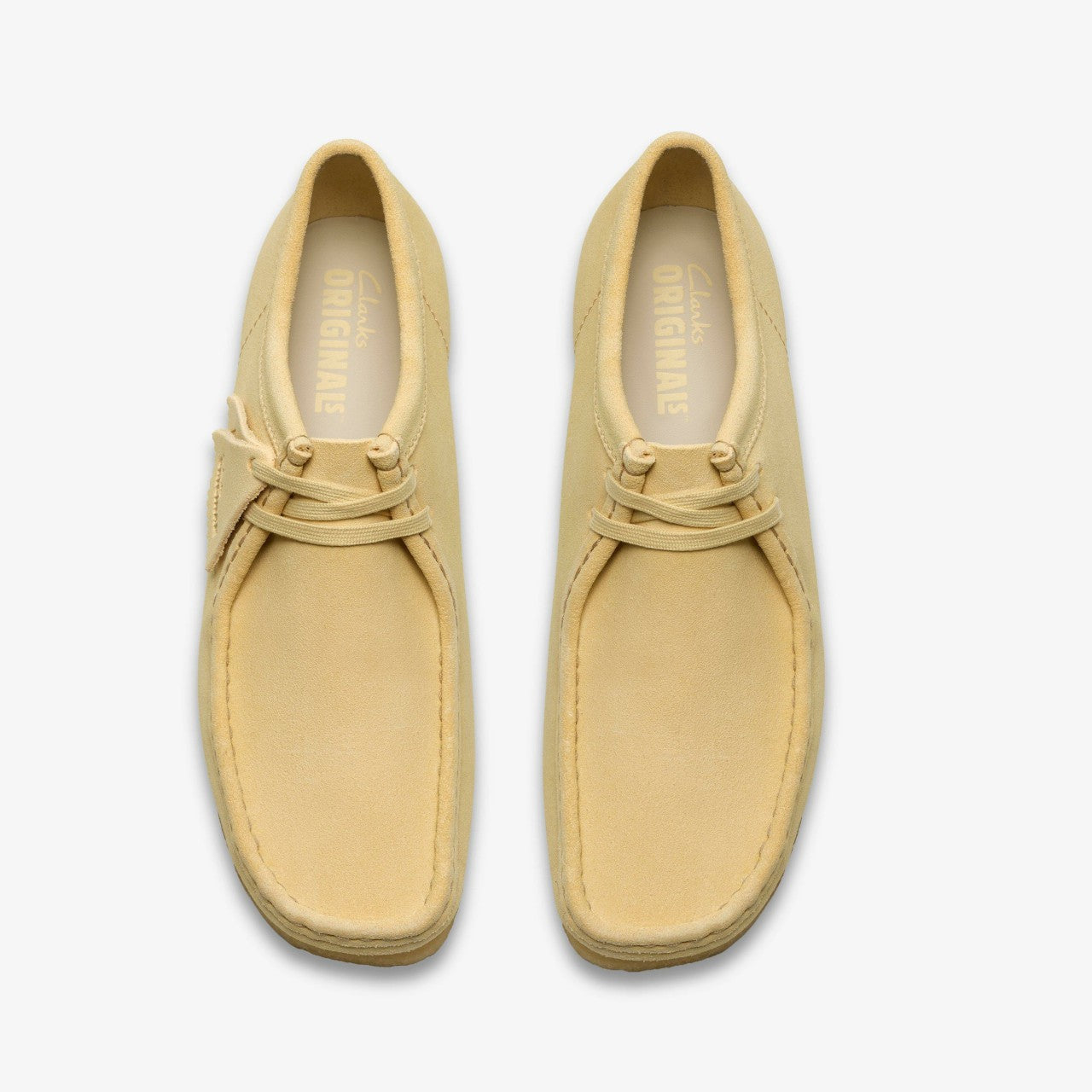 Wallabee Pale Yellow Suede | Clarks discount - Men