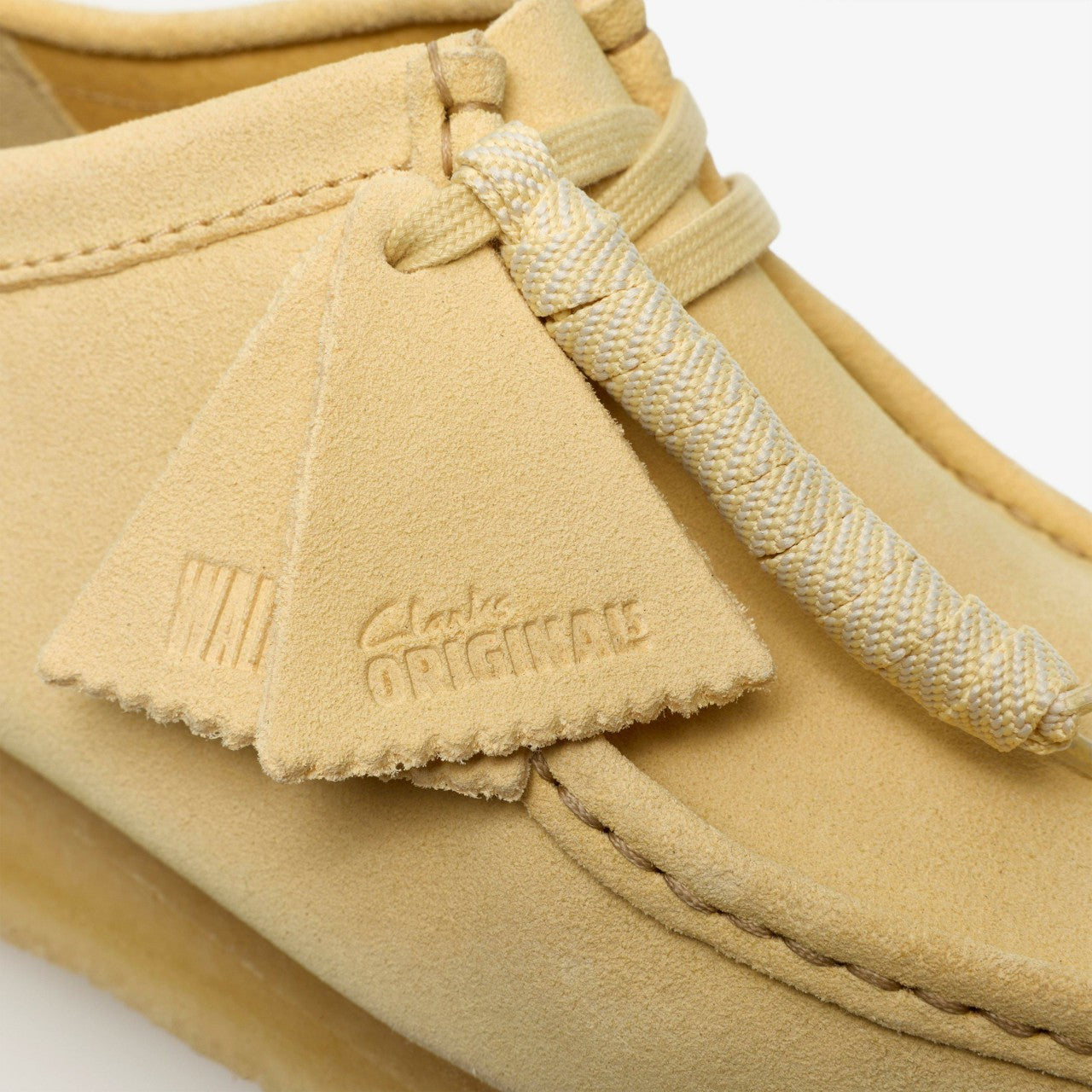 Wallabee Pale Yellow Suede | Clarks discount - Men